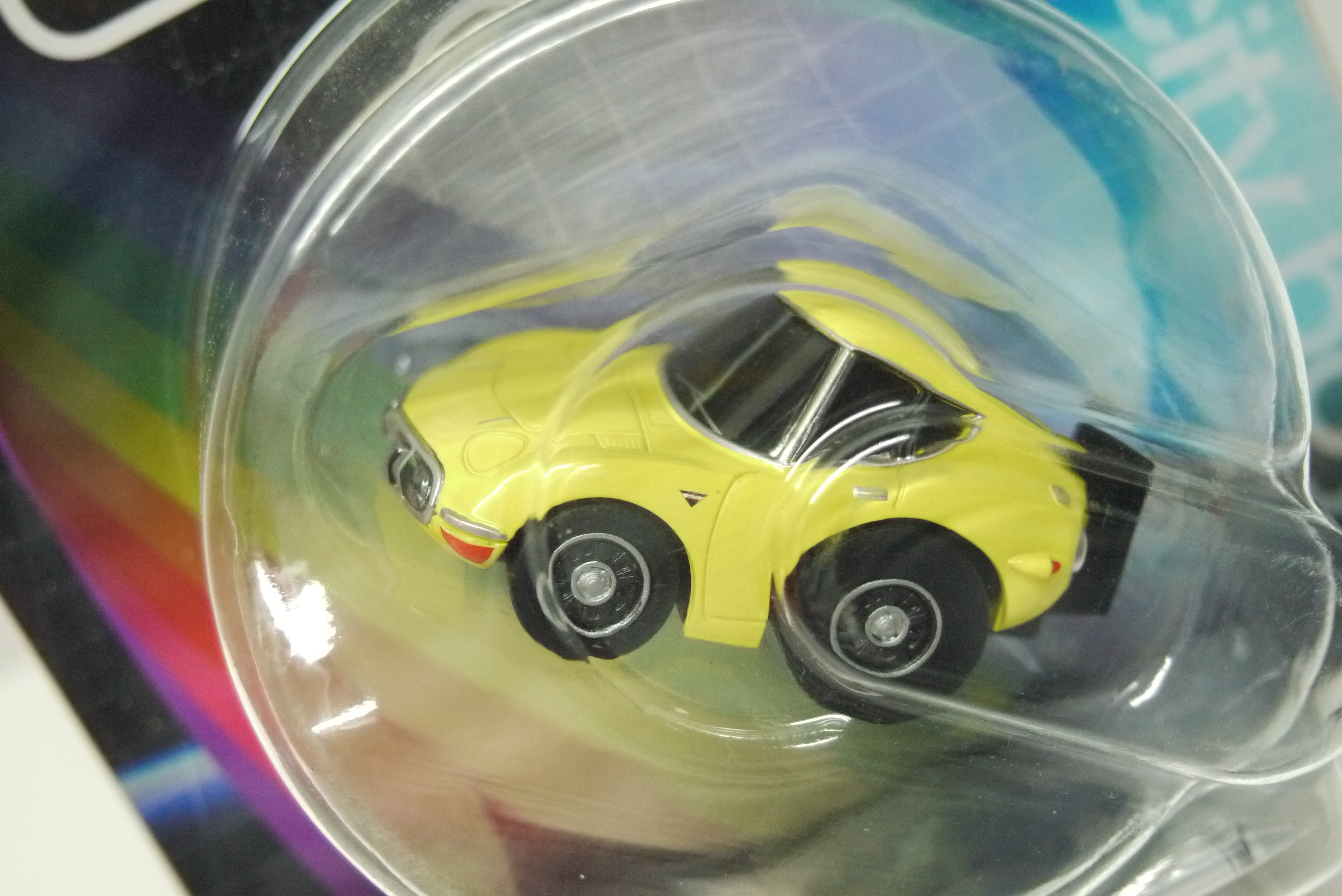 Choro Q Zero Z-76b Toyota 2000GT Yellow