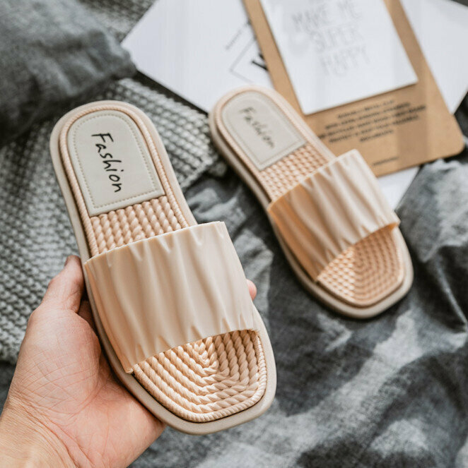 Non-slip and odor-proof sandals can be worn outside the room (size 36-41, color 4 colors are optional, please confirm with customer service after placing an order)