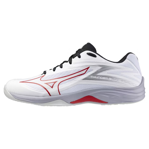 MIZUNO THUNDER BLADE Z 白紅色 排球/手球鞋