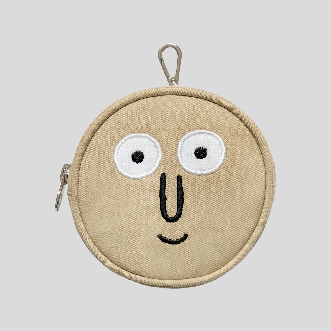 Nounou 米色圓形小包