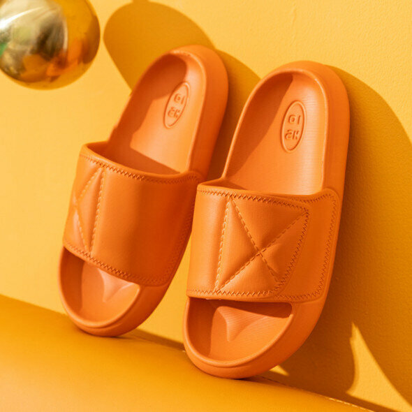 Non-slip indoor can be worn outside men's and women's slippers (size 36-45, color 6 colors are optional, please confirm with customer service after placing an order)