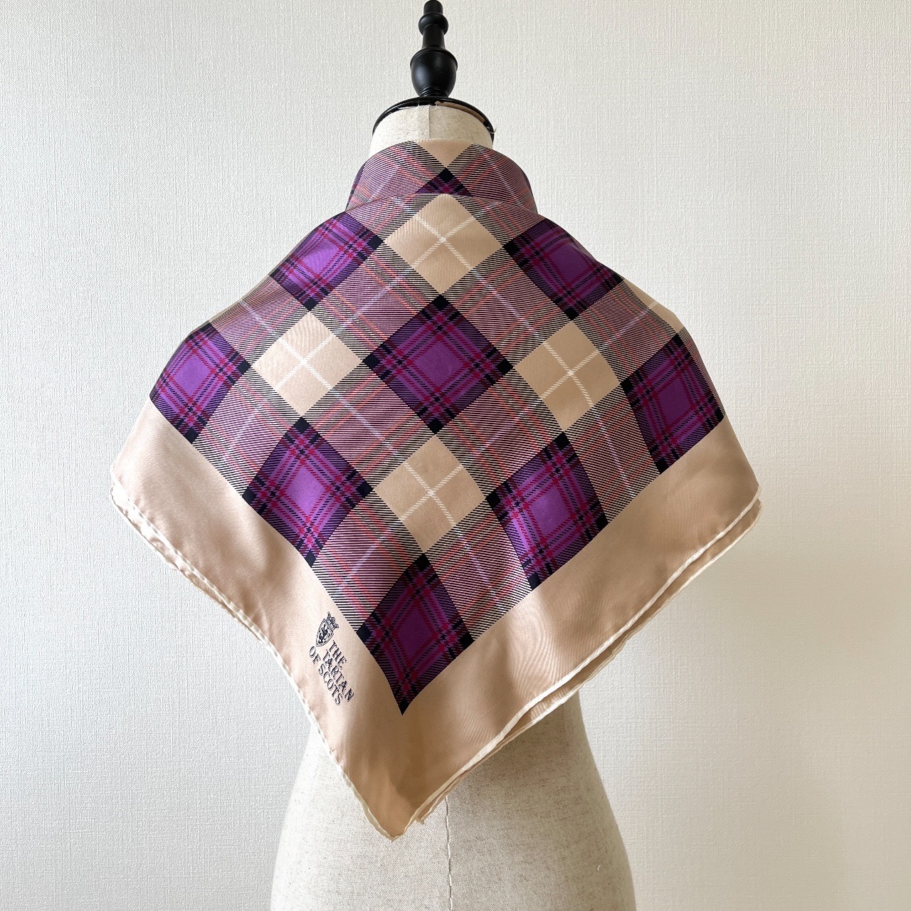 The Tartan of Scots 紫色格紋絲巾