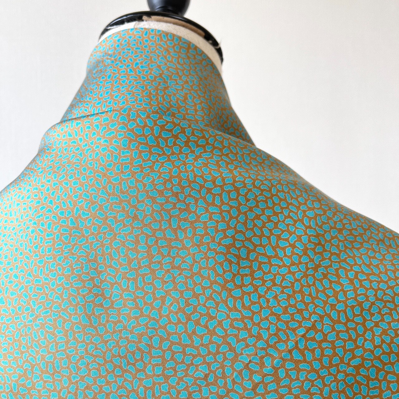 Jim Thompson 金色×Tiffany Blue色絲巾