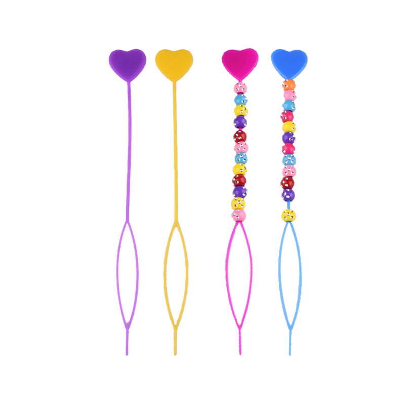 綁髮圈圈-穿珠(2入)