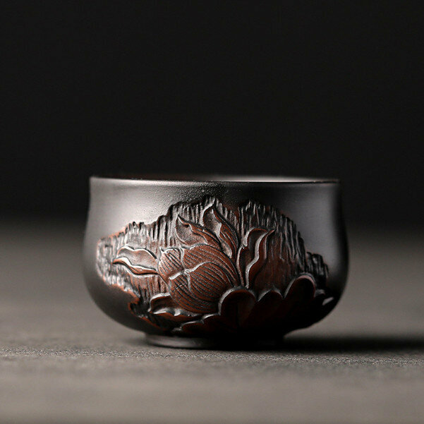 Popular purple sand teacup master cup [Style 2] [Specifications: 7*4cm, capacity about 70ml]