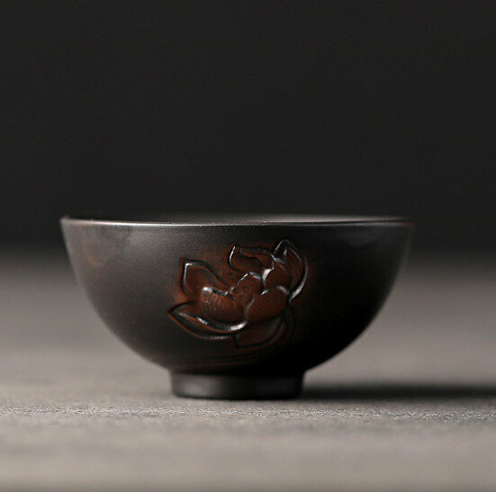 Popular purple sand teacup master cup [Style 4] [Specifications: 7.5*4cm, capacity about 70ml]