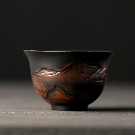 Popular purple sand teacup master cup [Style 9] [Specifications: 5*5cm, capacity about 100ml]