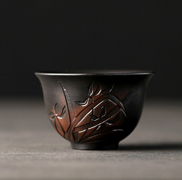 Popular purple sand teacup master cup [Style 6] [Specifications: 5*5cm, capacity about 100ml]