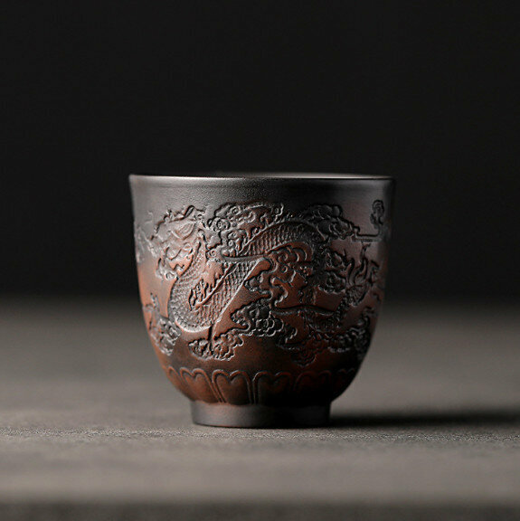 Popular purple clay teacup master cup [Style 12] [Specifications: 7*6.5cm, capacity about 140ml]