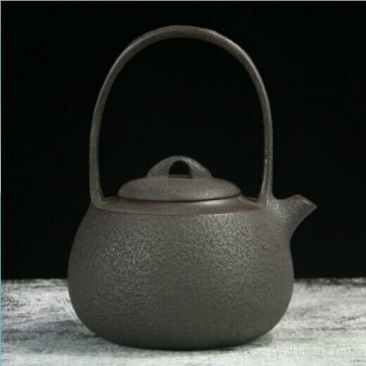 熱推連體一體半把茶壺（連體素壺)