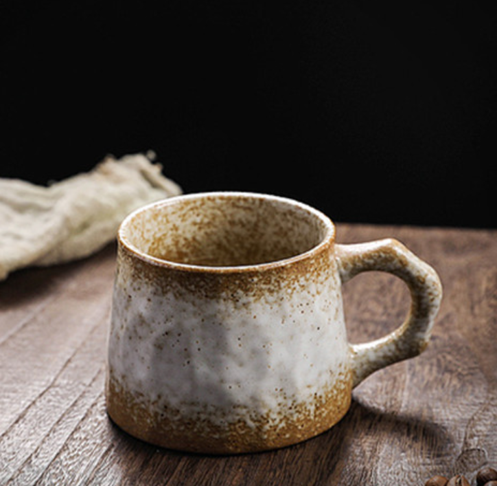 熱推復古陶瓷咖啡杯（單杯-漸變白）