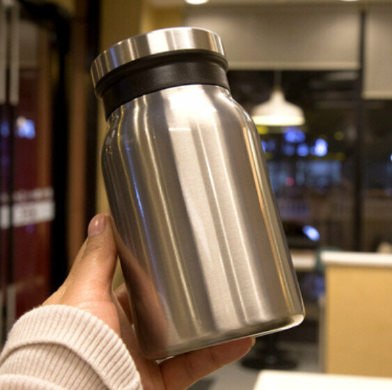 Hot push thermos cup [No. 2 light version 420ml]