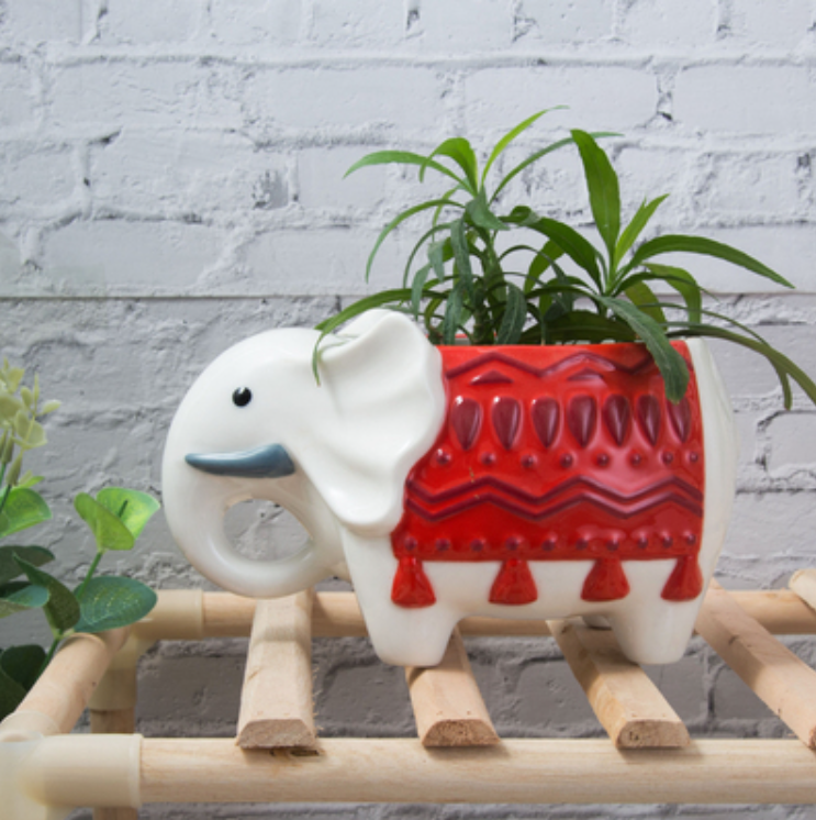 Hot Recommended European Animal Flower Pot (Elephant)