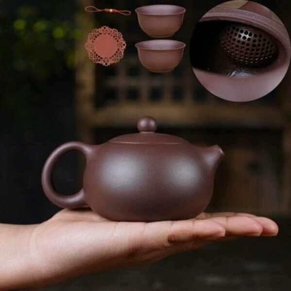 熱推茶壺(220ml卡蓋紫泥西施)