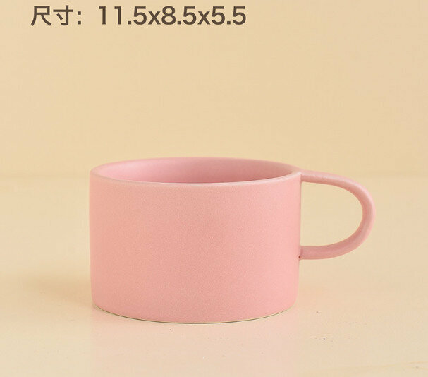 Popular small tea cup for couples Couple small tea cup [pink, capacity 101-200ml]