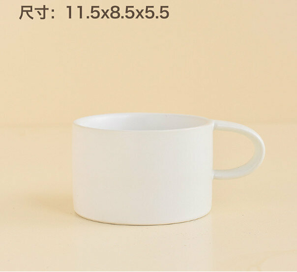 Popular small tea cup for couples Couple small tea cup [white, capacity 101-200ml]
