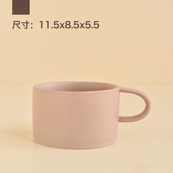 Popular small tea cup for couples Couple small tea cup [brown, capacity 101-200ml]