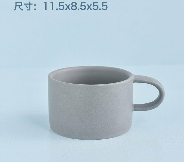 Popular small tea cup for couples Couple small tea cup [grey, capacity 101-200ml]