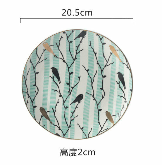 Popular dinner plate [Type D]