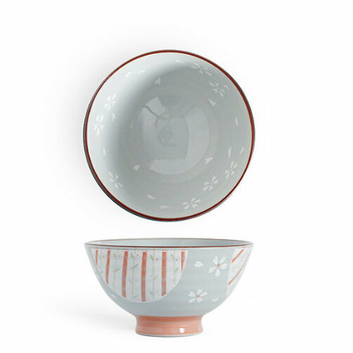 Hot selling ceramic rice bowl (Jantihua-Powder 300ml)