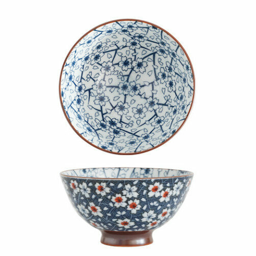 Hot Selling Ceramic Rice Bowl (Iris Sakura 300ml)