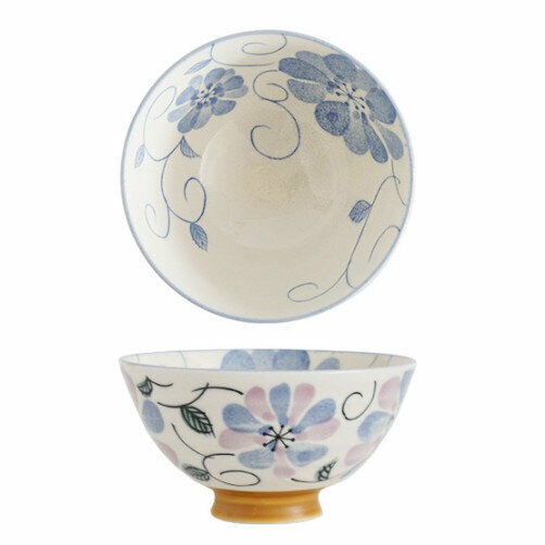 Hot selling ceramic rice bowl (water cherry blossom 360ml)