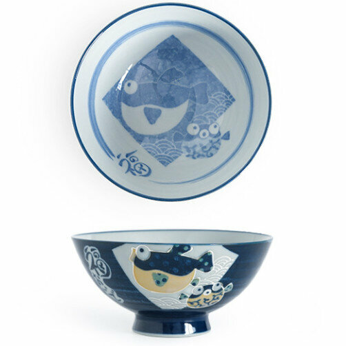 Hot selling ceramic rice bowl (Xilaicai 360ml)