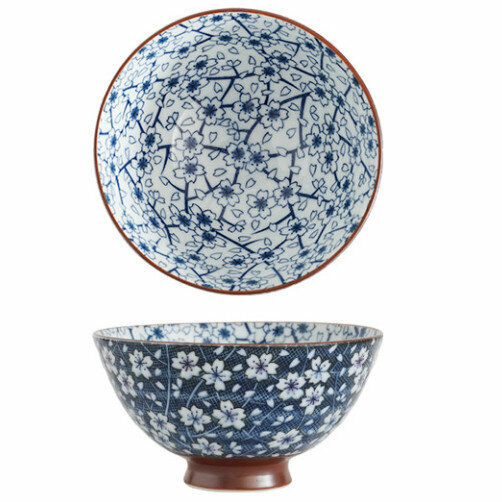Hot Selling Ceramic Rice Bowl (Iris Sakura 360ml)