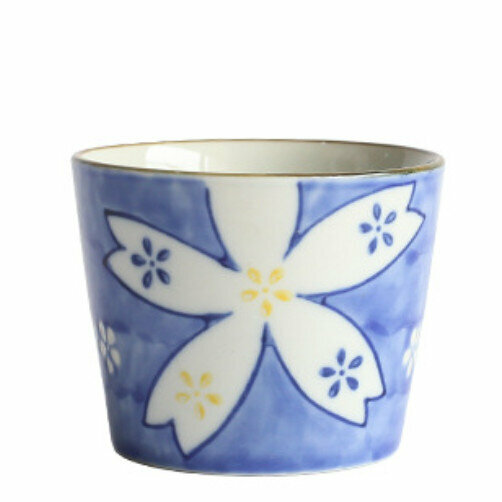 熱賣陶瓷茶杯（藍底花 150-200ml）