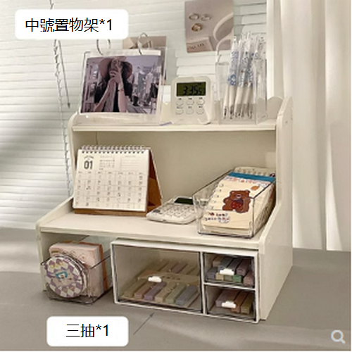 Hot selling desktop storage box transparent drawer type (combination G)