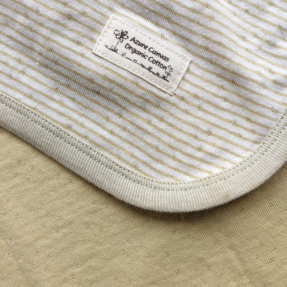 有機雙層彩大安撫巾 六款可選 | 藍天畫布有機棉