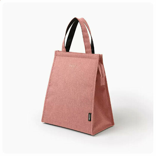 The most popular bento bag with rice insulated bag [medium size - cherry blossom pink]