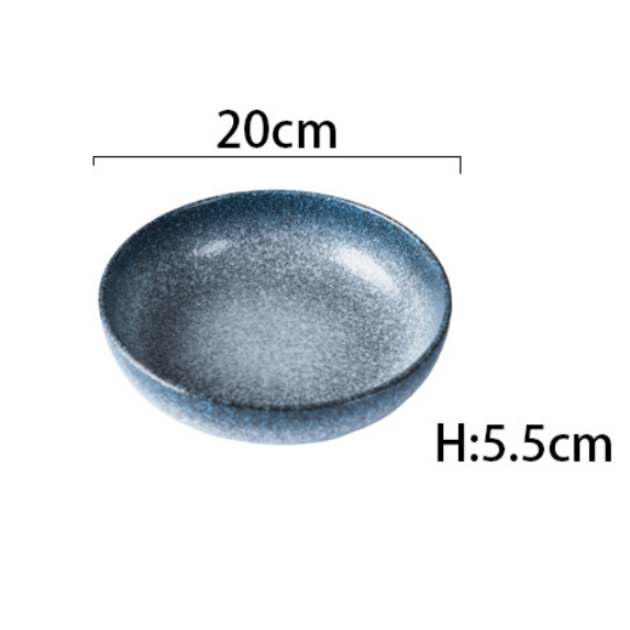 Hot recommended Japanese dishes (8-inch deep plate [Lanyun])