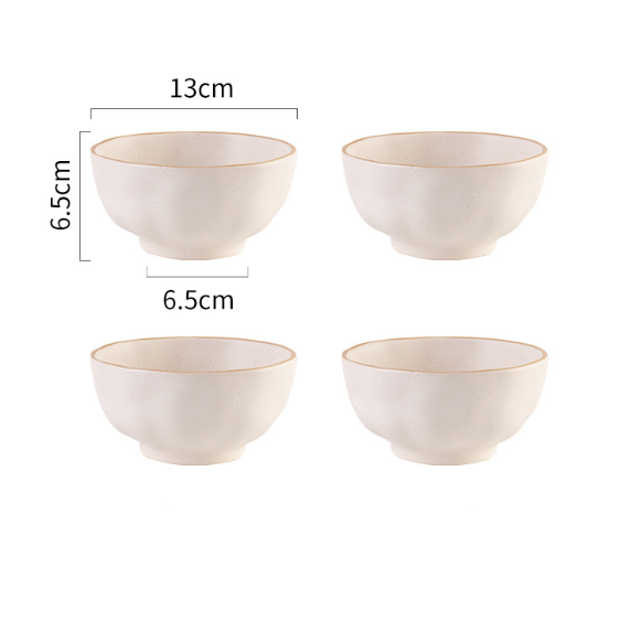 New Japanese style rice bowl ([4-pack] 5-inch rice bowl_Modi rice)