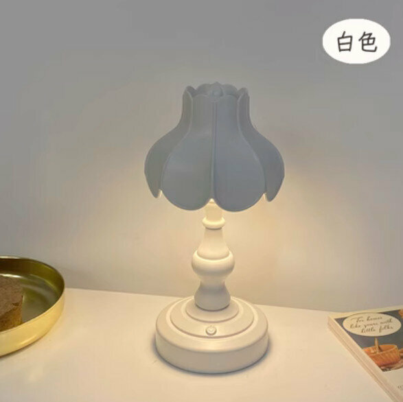 新款桌面usb充電式檯燈（白色）
