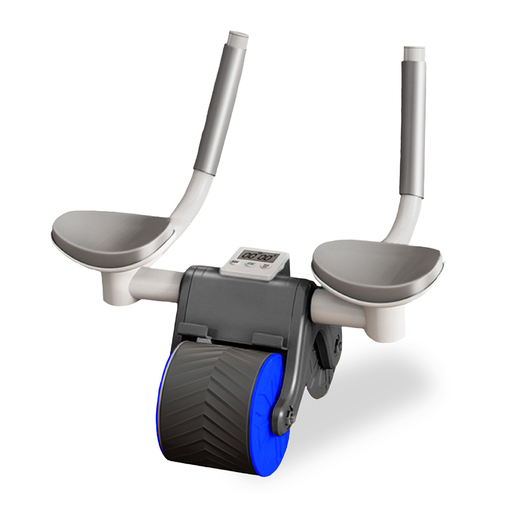 MRF健身大師 平板型多功能支撐自回彈健腹輪