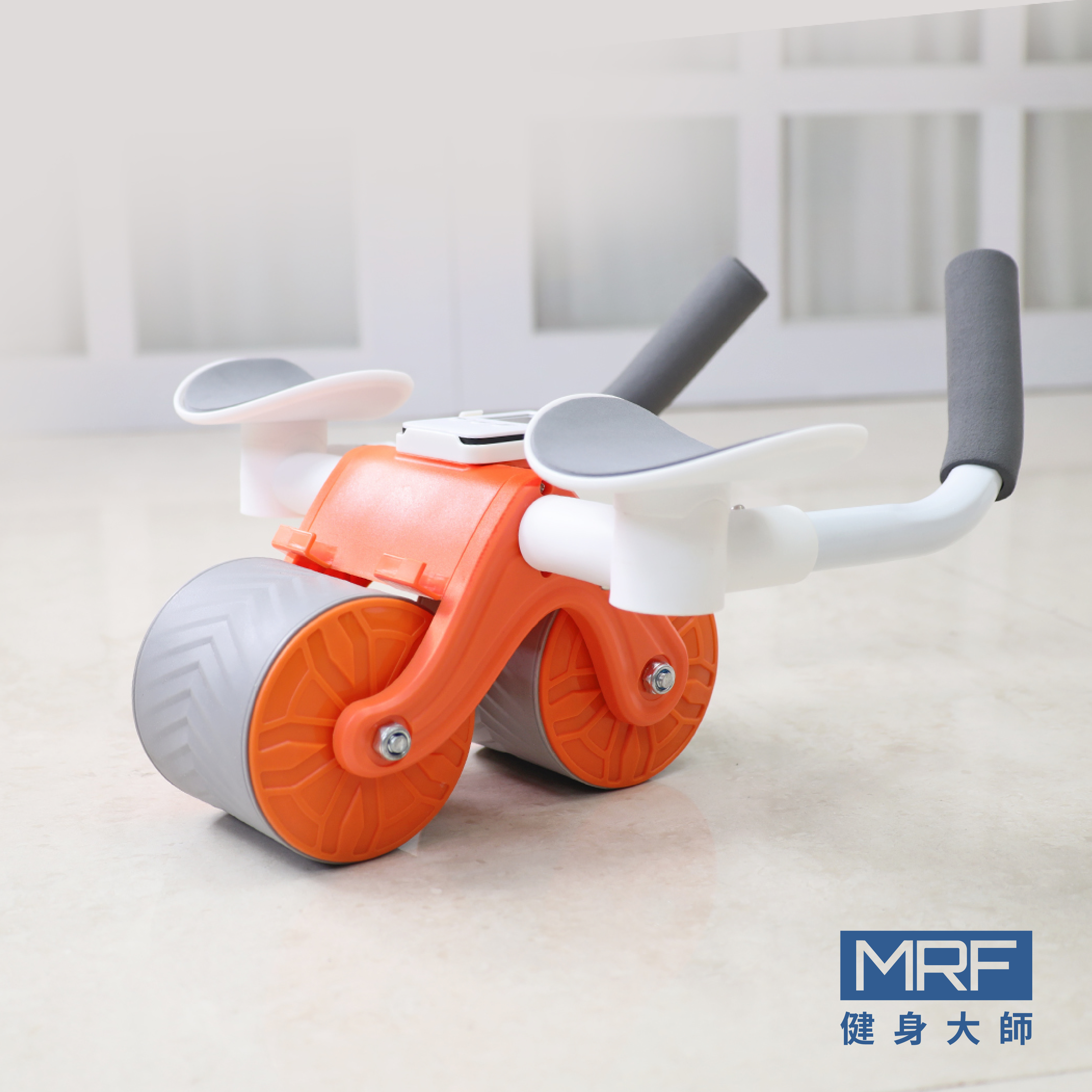 MRF健身大師 平板型多功能支撐自回彈健腹輪