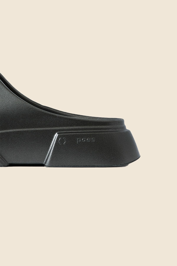 PAES - SLIDE拖鞋 - 金屬灰