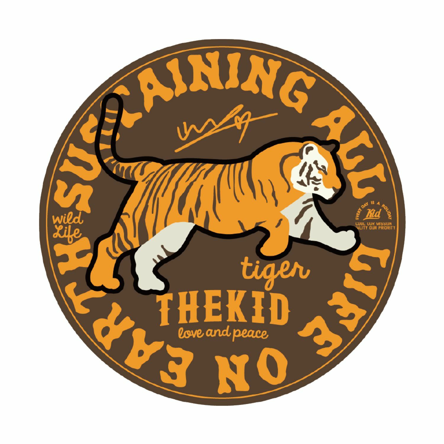 KID ® 動物系列 老虎上衣 峮峮聯名限定款