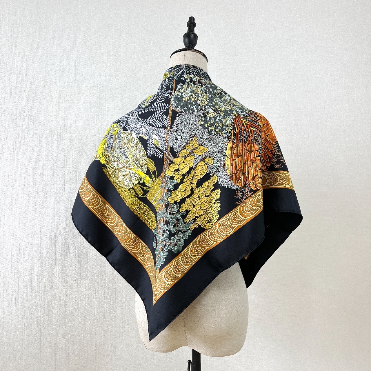 Vintage Hermès Les Légendes de l'Arbre by Annie Faivre Scarf