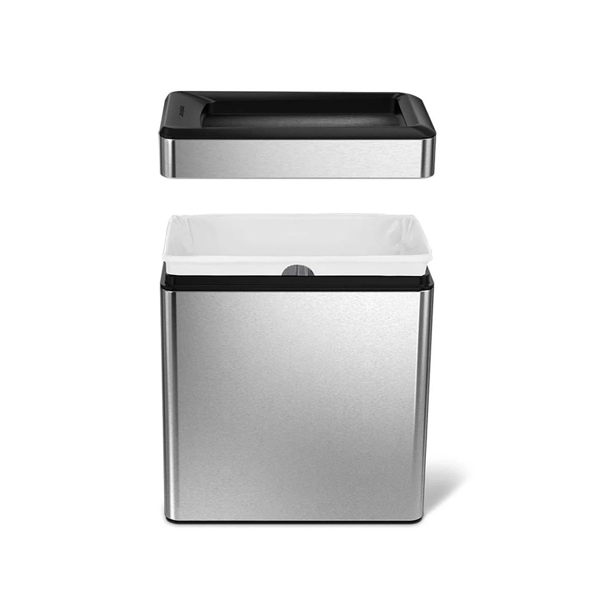 美國品牌SIMPLEHUMAN 10L 不銹鋼垃圾桶【香港行貨】-CW1225