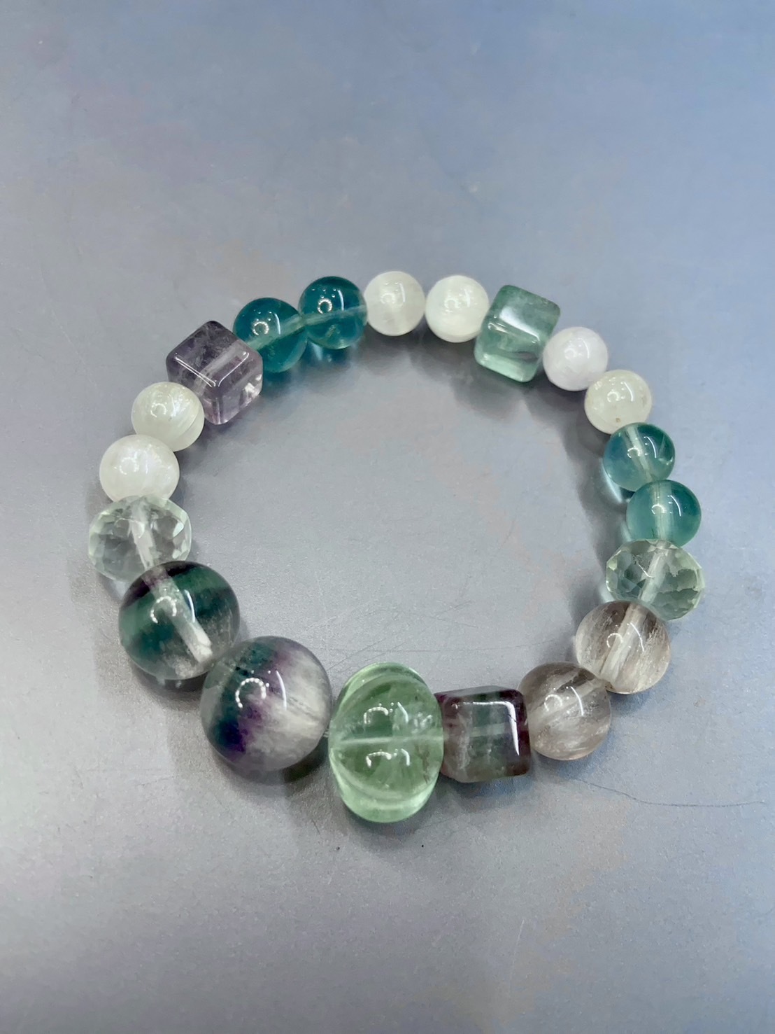 心靈淨化｜螢石與綠鋰輝