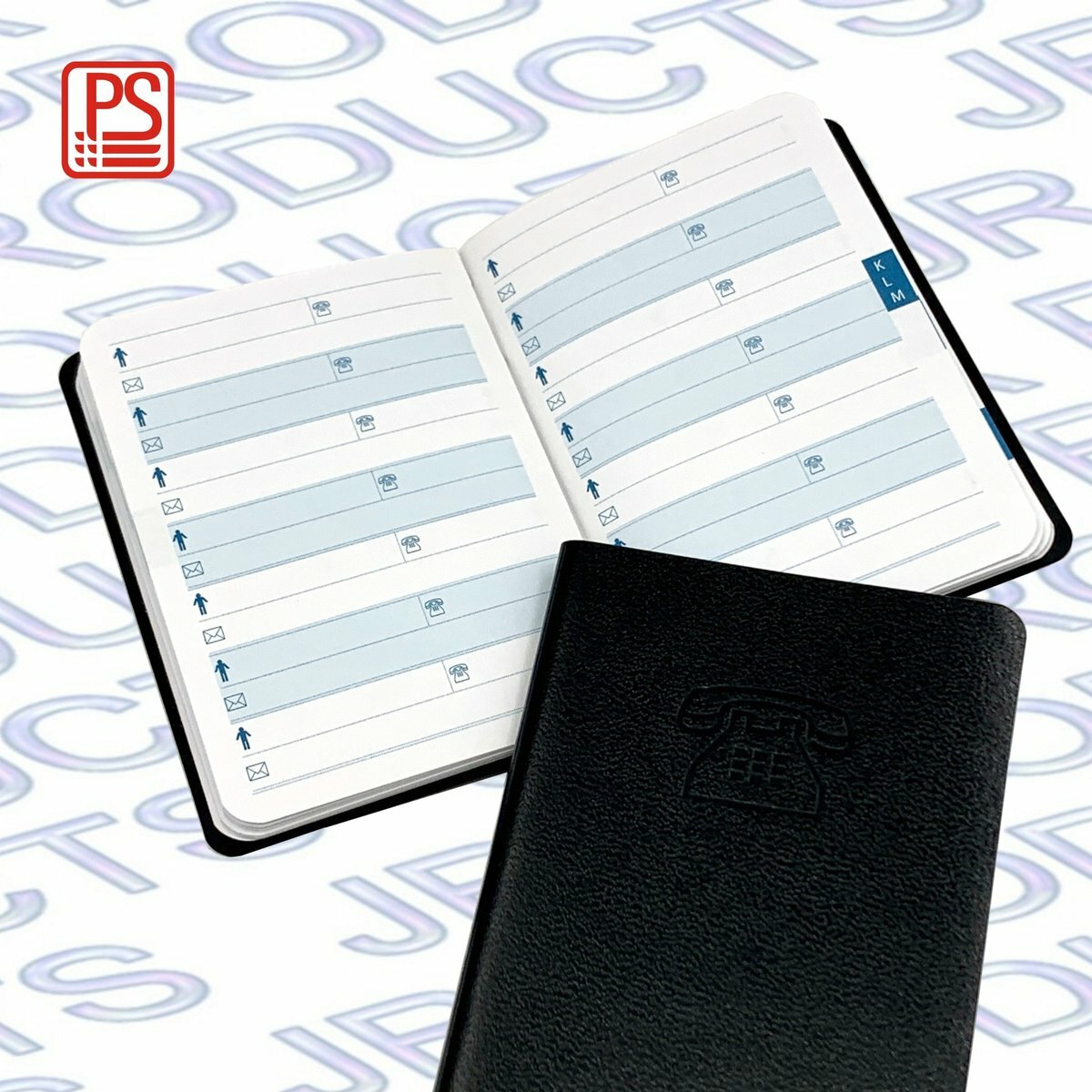 迷你電話地址通訊錄記事簿 (A至Z目錄) 3" x 4"