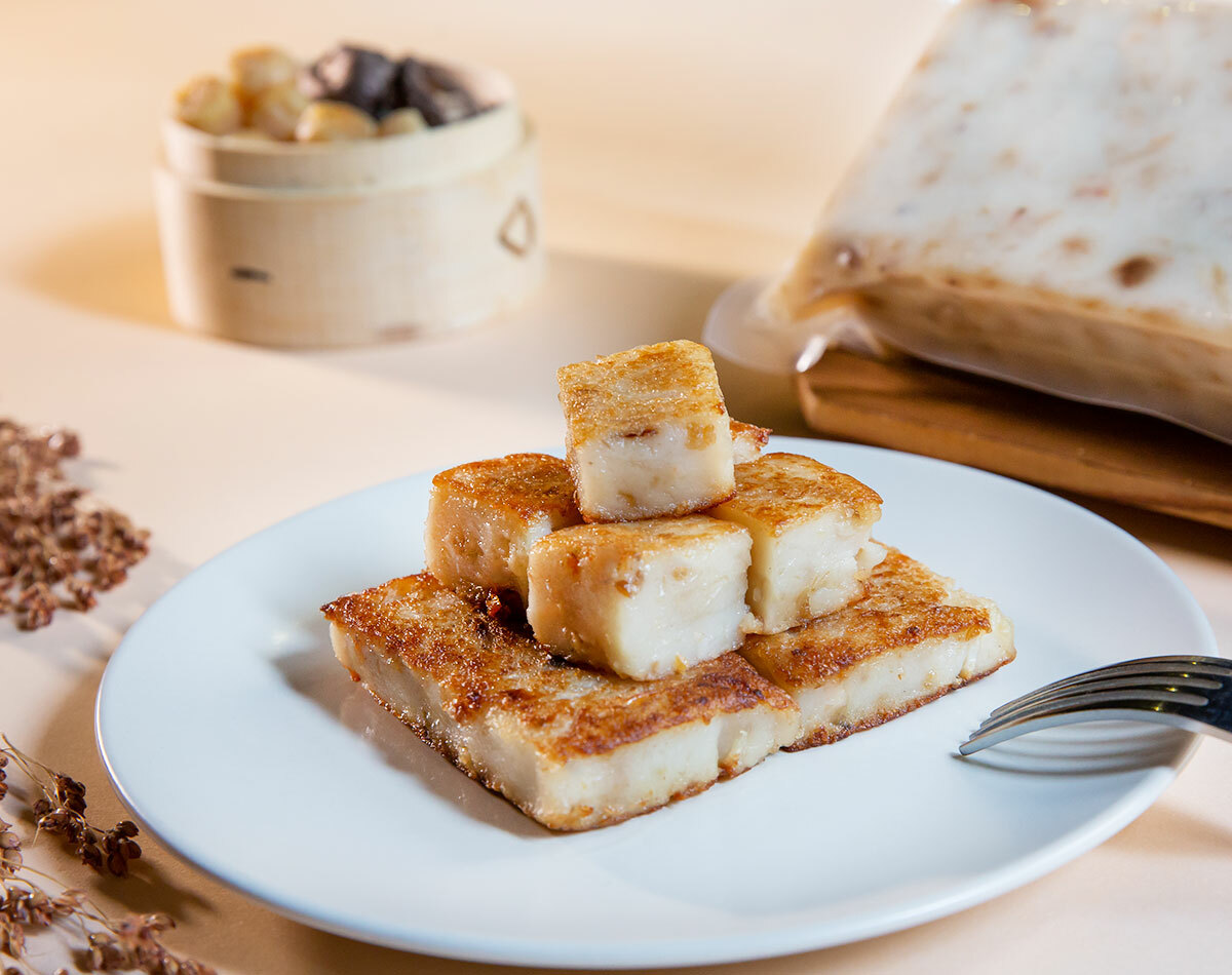 森菓宅食 年節必備 櫻花蝦干貝蘿蔔糕 外酥內嫩 送禮自用皆宜