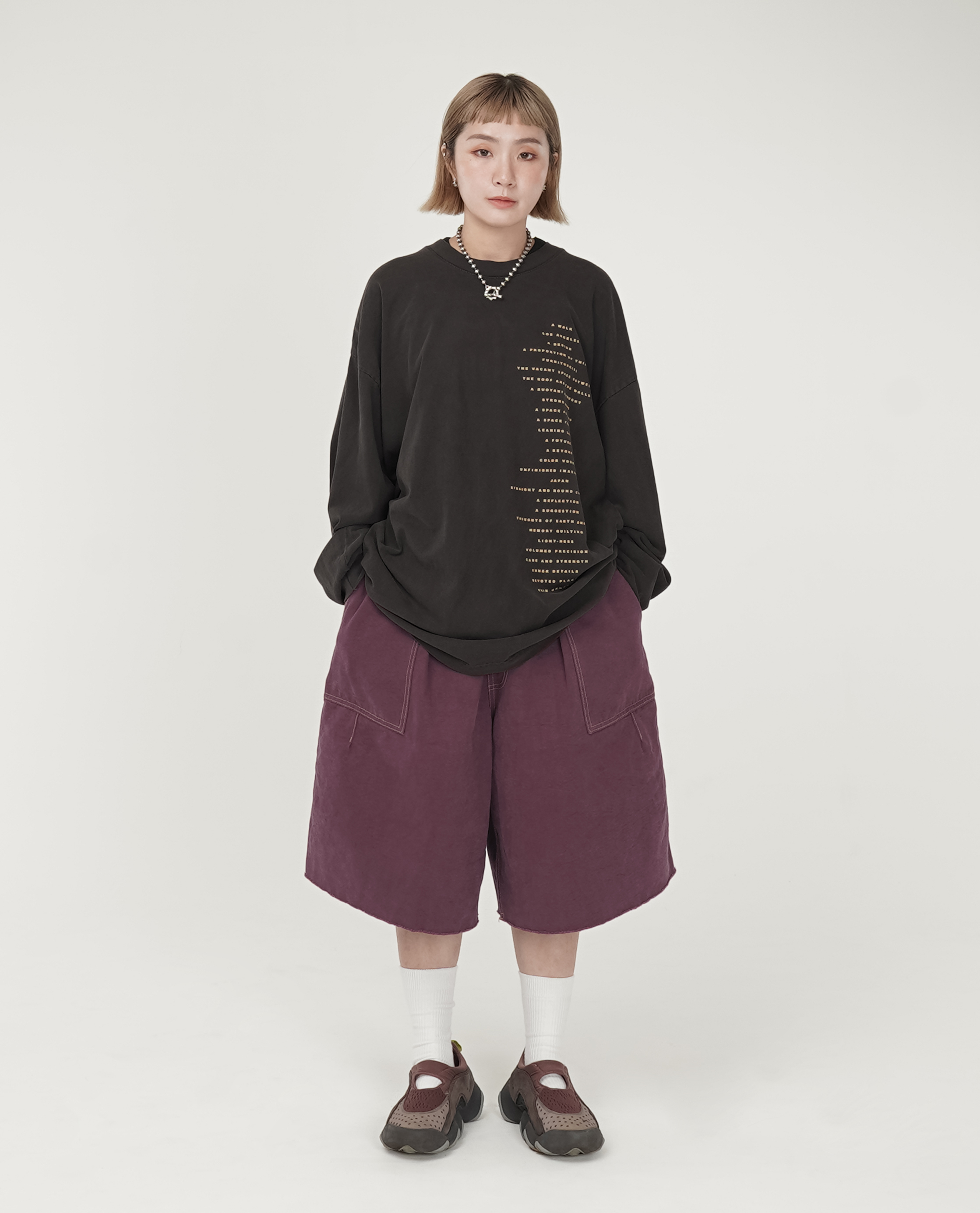 b.Eautiful x WAKA WAKA A Future LS T-Shirt - 24 SS