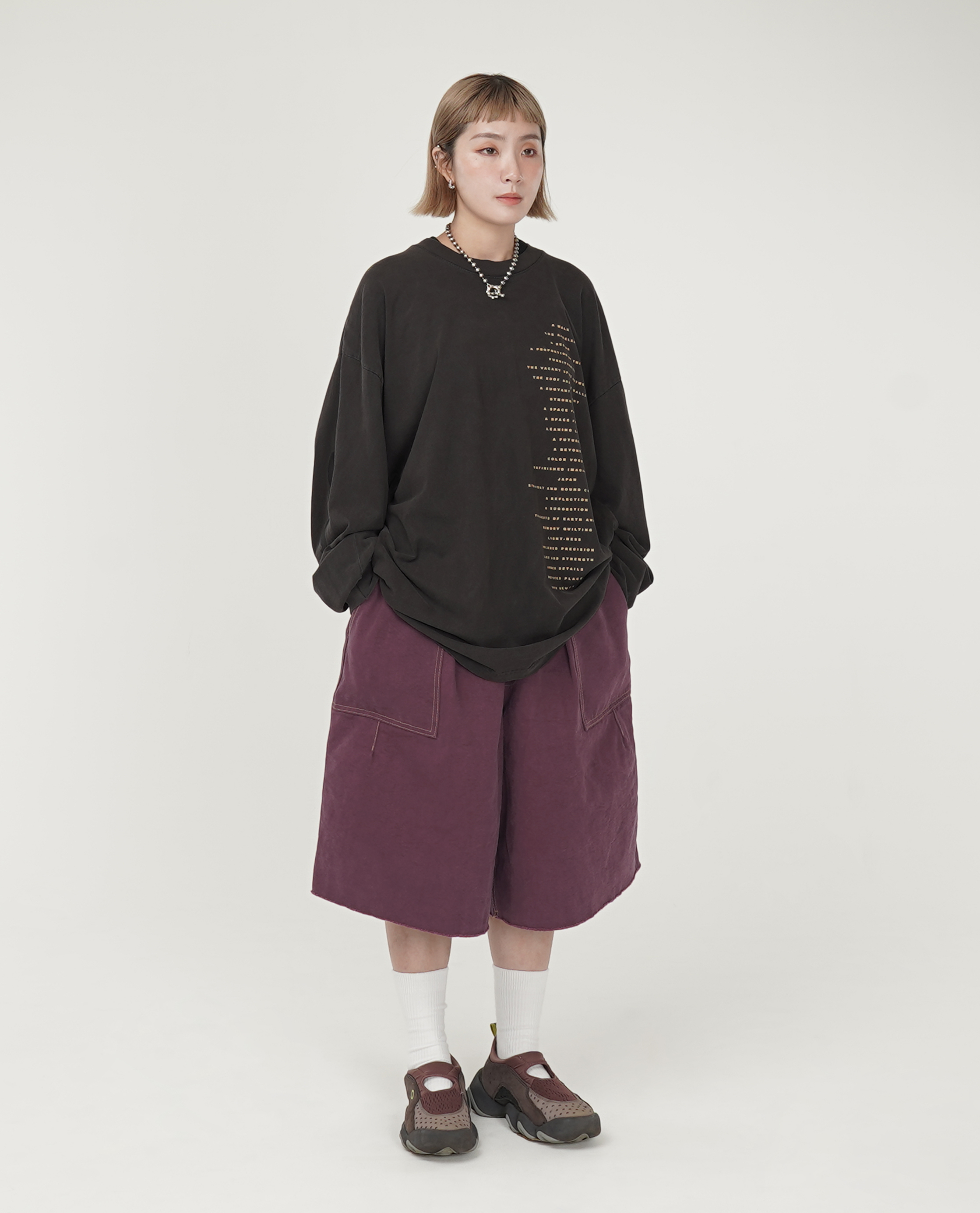 b.Eautiful x WAKA WAKA A Future LS T-Shirt - 24 SS