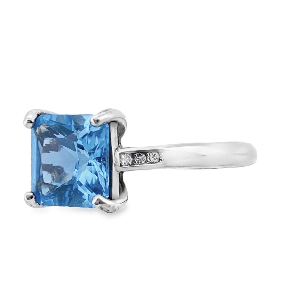 T347藍拓帕石戒指