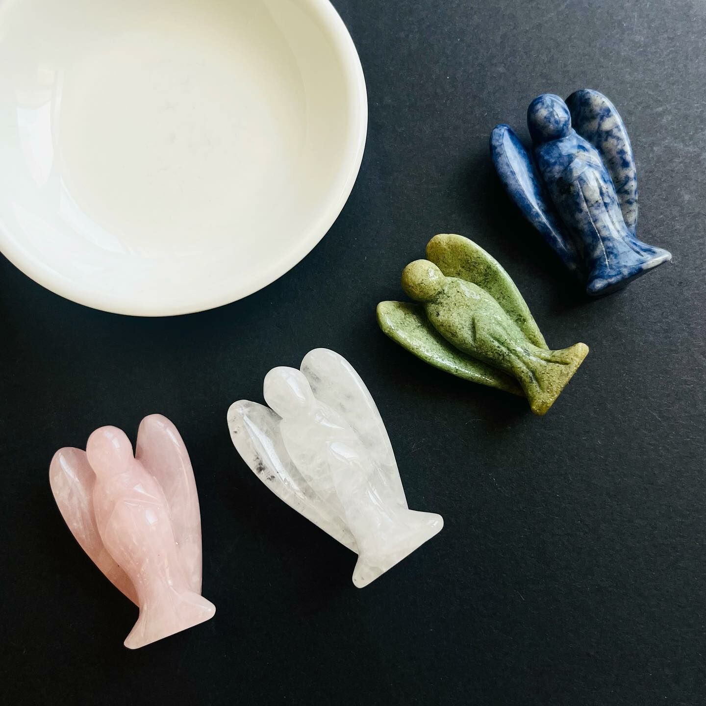 [原石] 水晶天使擺件 50x30x20mm