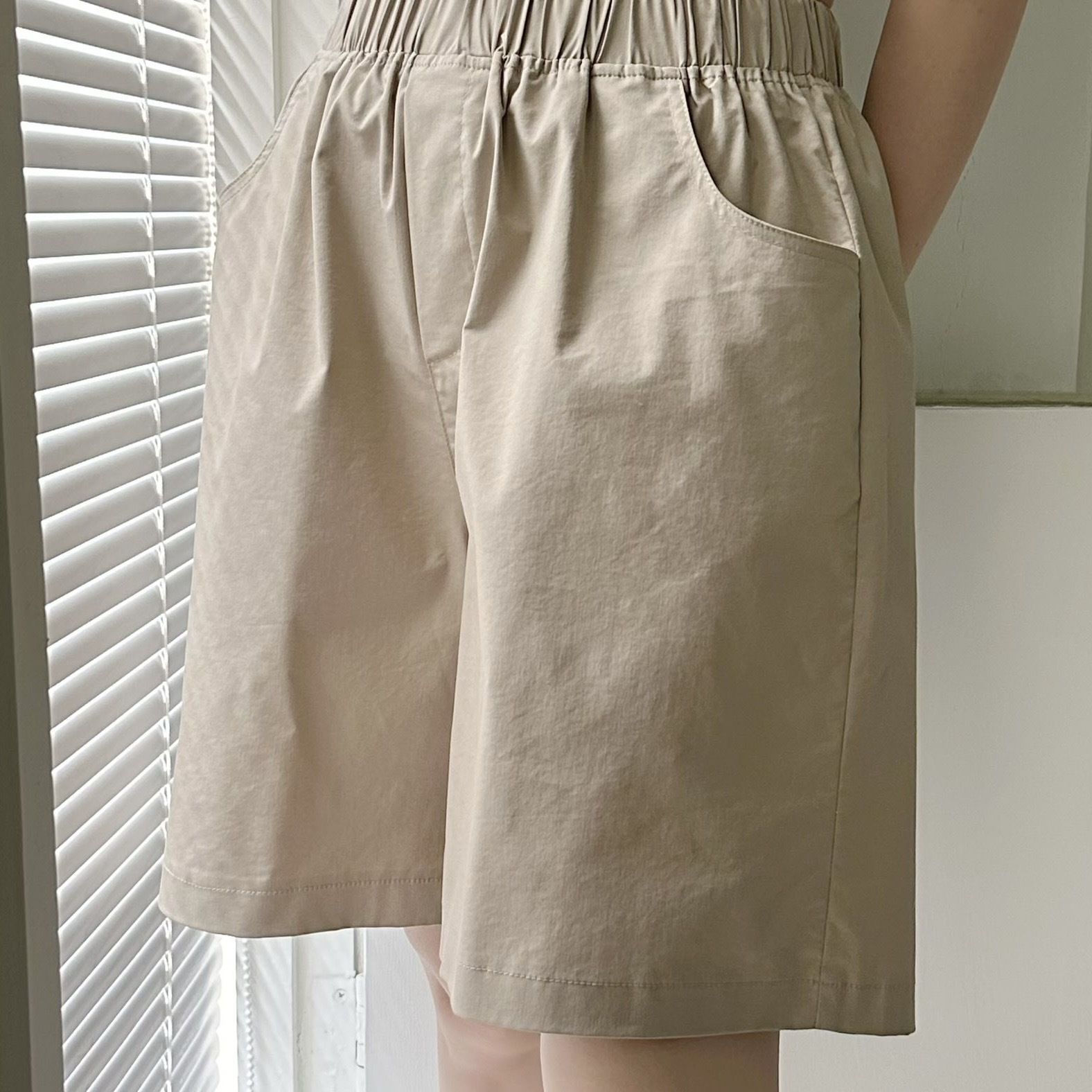 【BONNIE】全橡筋腰中褲 (E178-E179)