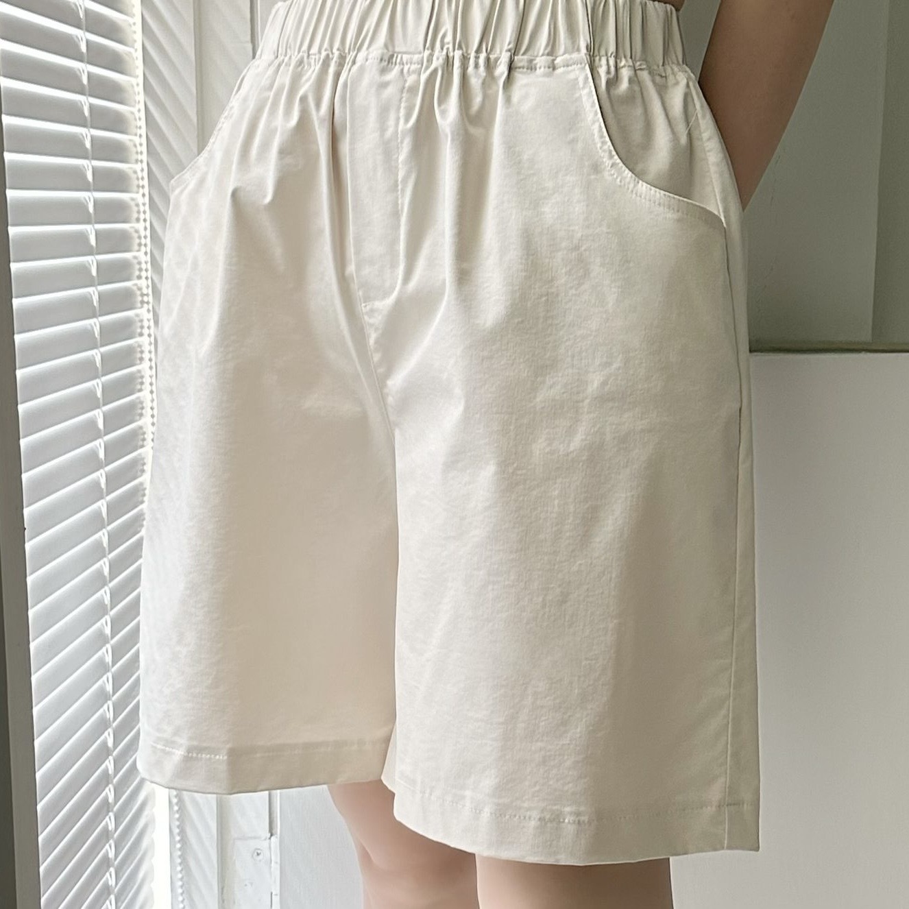 【BONNIE】全橡筋腰中褲 (E178-E179)